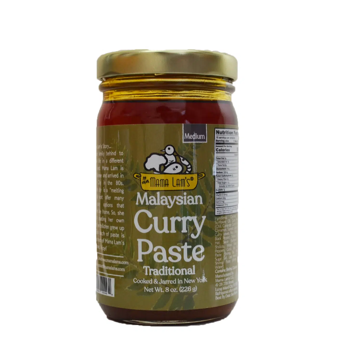 Traditional Medium Curry 8 Oz 1 