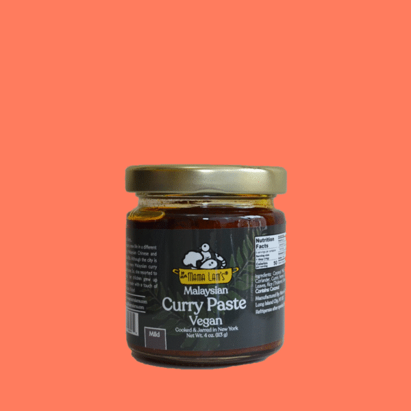 vegan curry paste mild by mama lam's